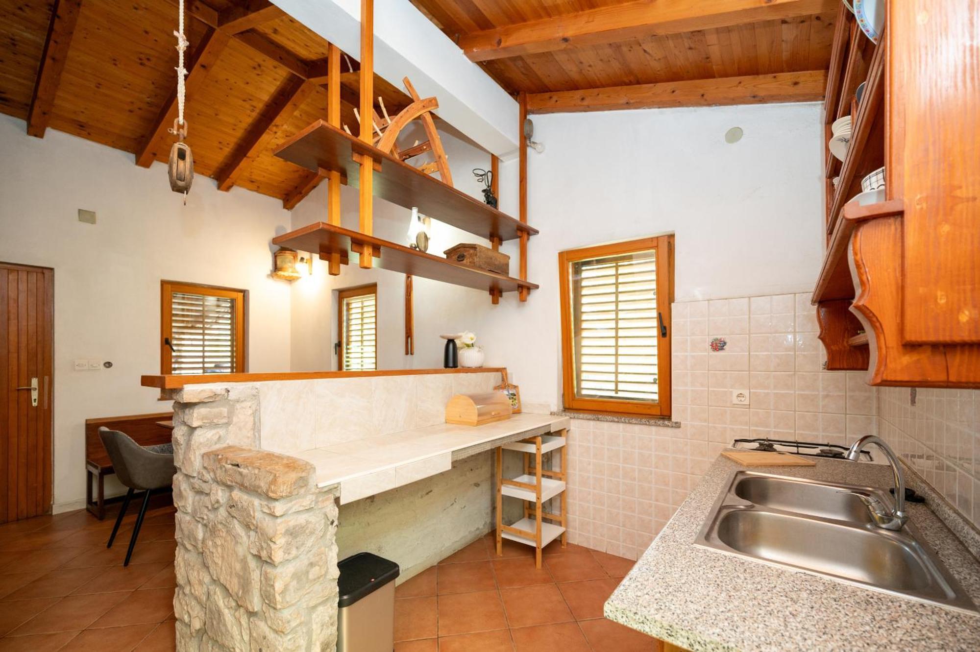 סאלי Secluded Fisherman'S Cottage Cove Jaz - Telascica, Dugi Otok - 8143 חדר תמונה
