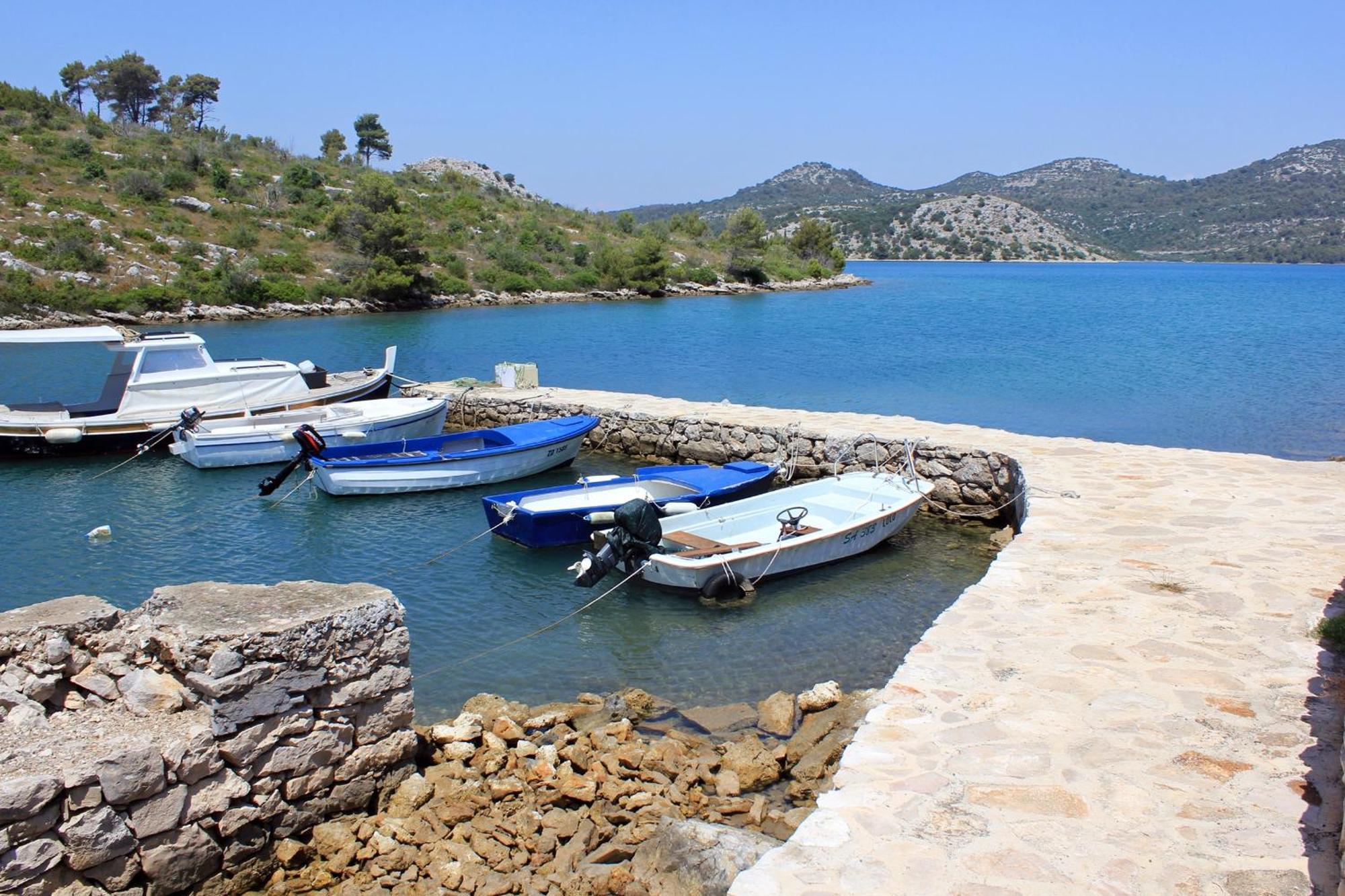 סאלי Secluded Fisherman'S Cottage Cove Jaz - Telascica, Dugi Otok - 8143 מראה חיצוני תמונה